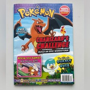 100% Official Pokemon Magazine 2025
Charizard's Challenge Issue 13